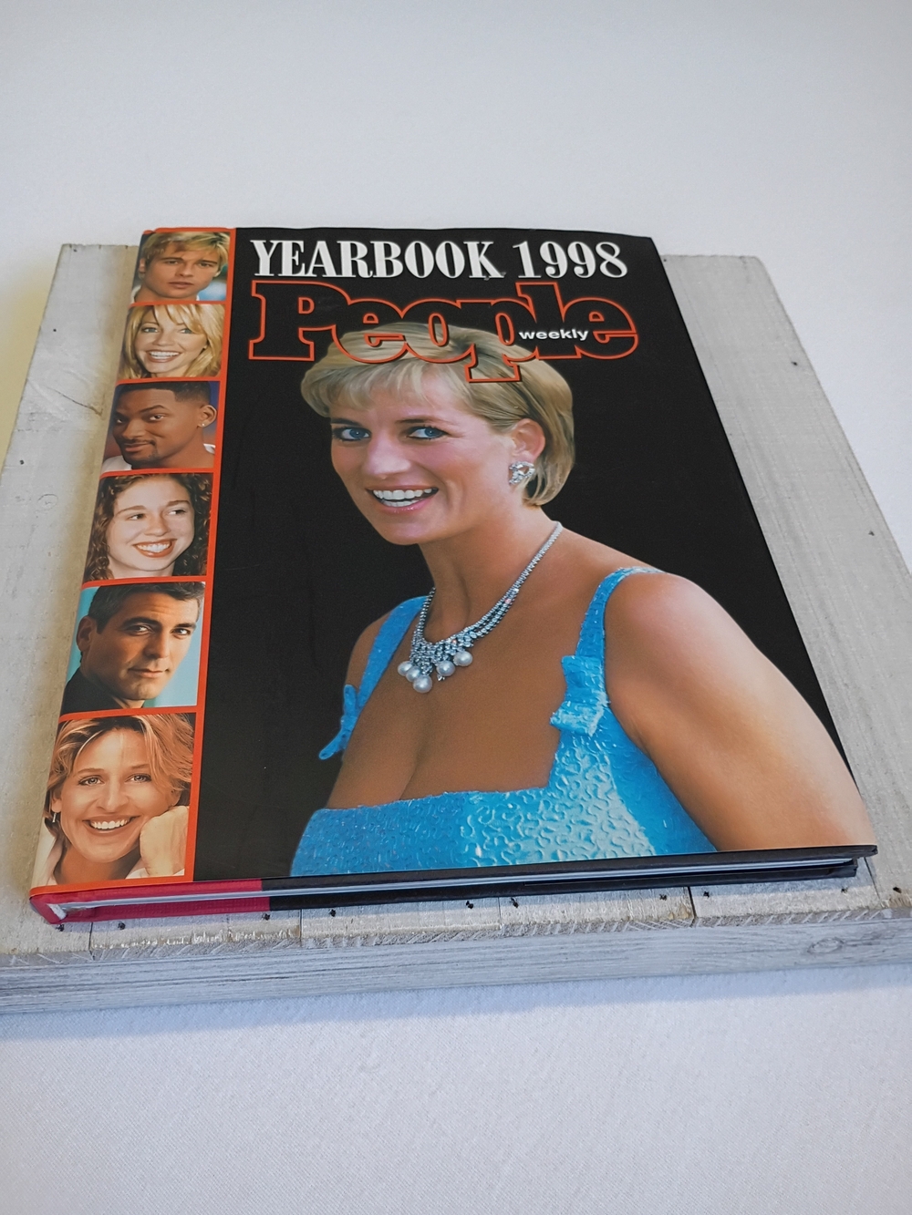 People Weekly Yearbook 1998 Hardcover Book Princess Diana Cover Vintage 90s
